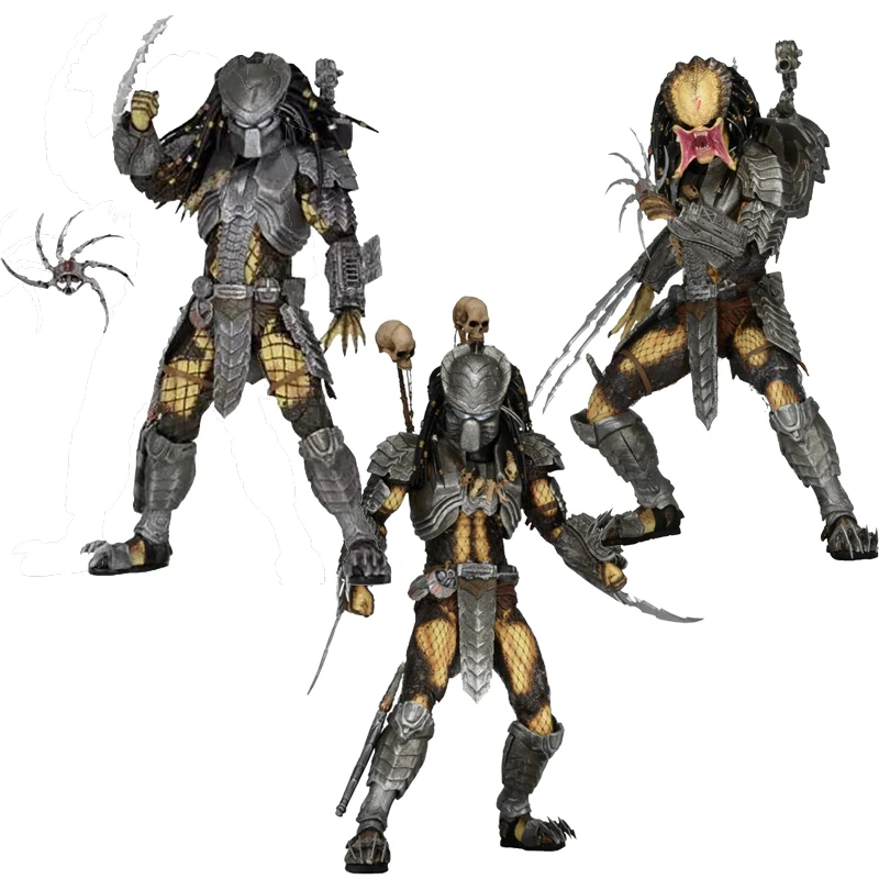 NECA PREDATOR Masked Scar Celtic Predator PVC Action Figure  Alien AVP Predator 7inch Collectible Model Toy Christmas Gift Dolls