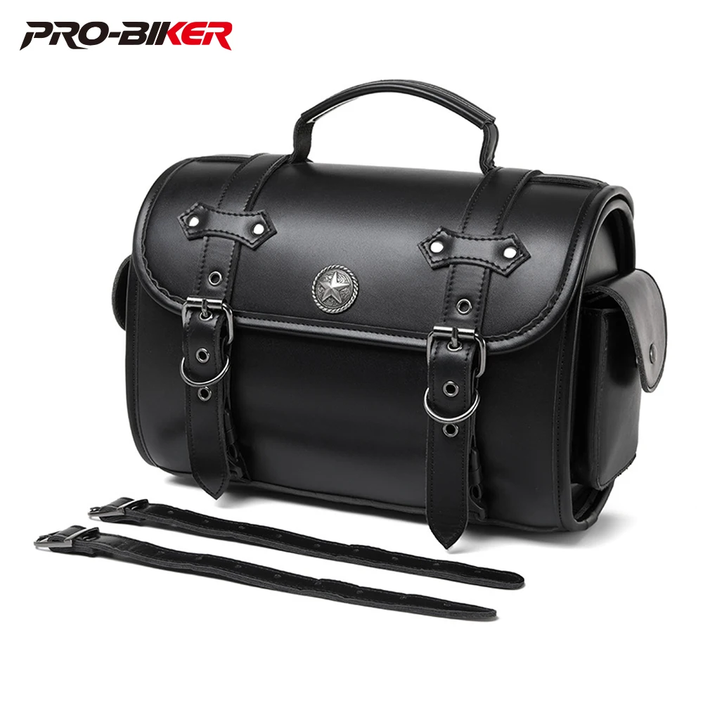 

Black Saddlebag for Motorcycle Convenient Riding Motorcycle Trunk Tear Resistance Waterproof Motorcyclist Bolsa Moto Convenient