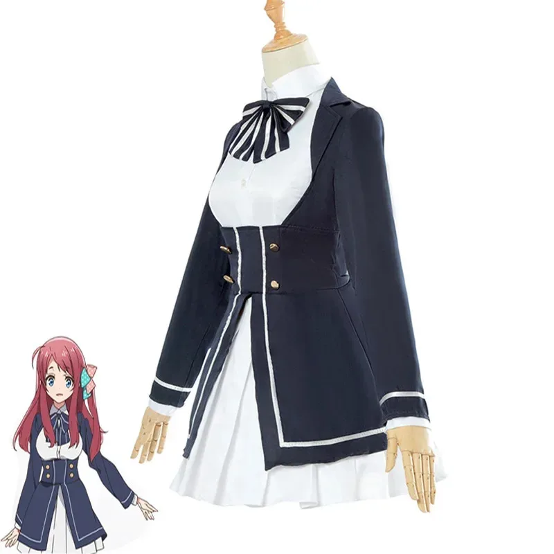 أنيمي زومبي لاند ساغا تأثيري ساكورا ميناموتو المرأة لوليتا فستان شعر مستعار موحد أزياء الهالوين ؛ 3,k8't ، #3