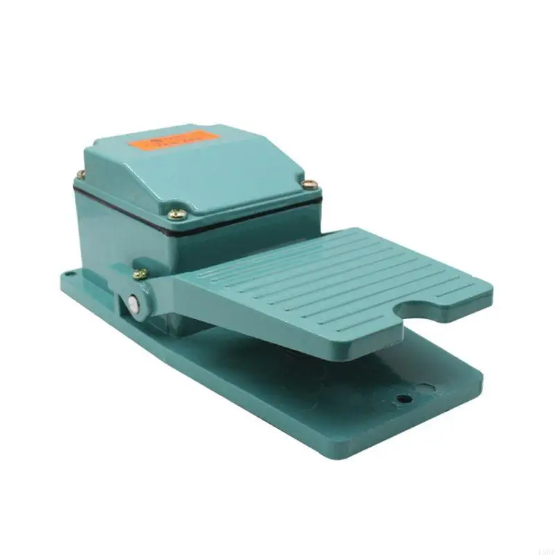 L5BF Foot Pedal ON/Off AC250V 15A 1NO 1NC Metal Momentary Pedal Foot Controller Treadle