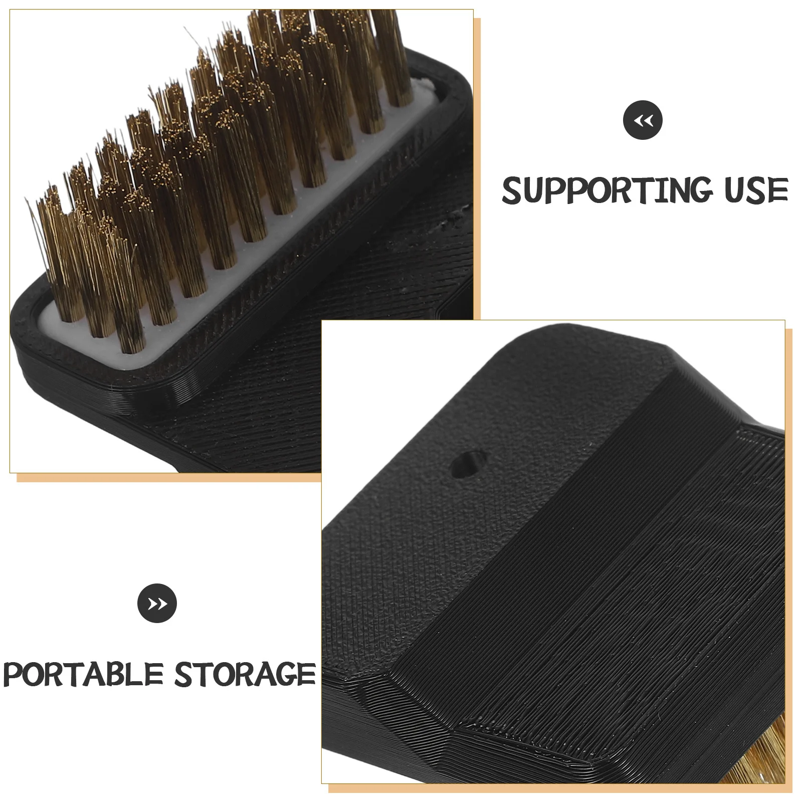 Набор для чистки насадок для 3D-принтера, щетки с латунной щетиной, прецизионные инструменты для экструдера, совместимые с 3D-печатью Prusa