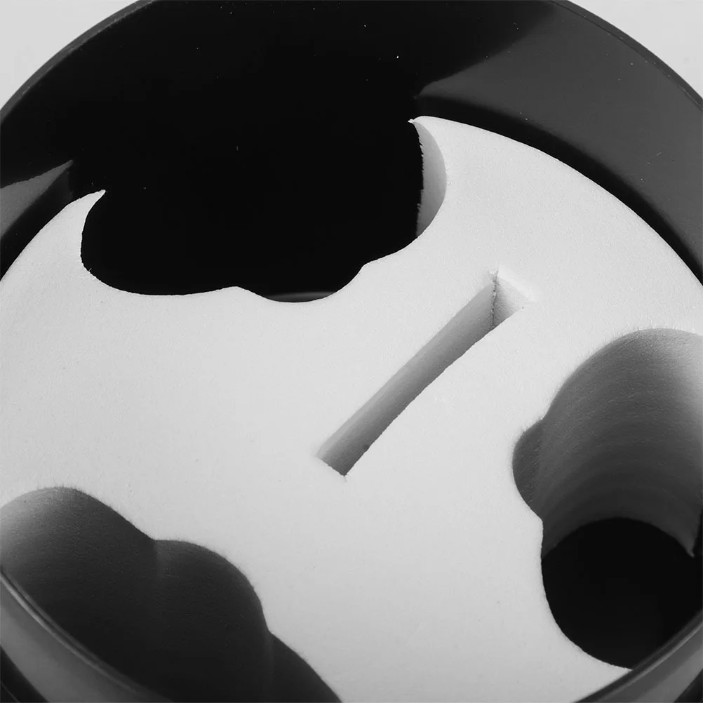 Suporte de cola para extensão de cílios, 2 peças, hermético, recipiente de prensa, design à prova de vazamento, portátil para salão de beleza, uso doméstico, suprimentos