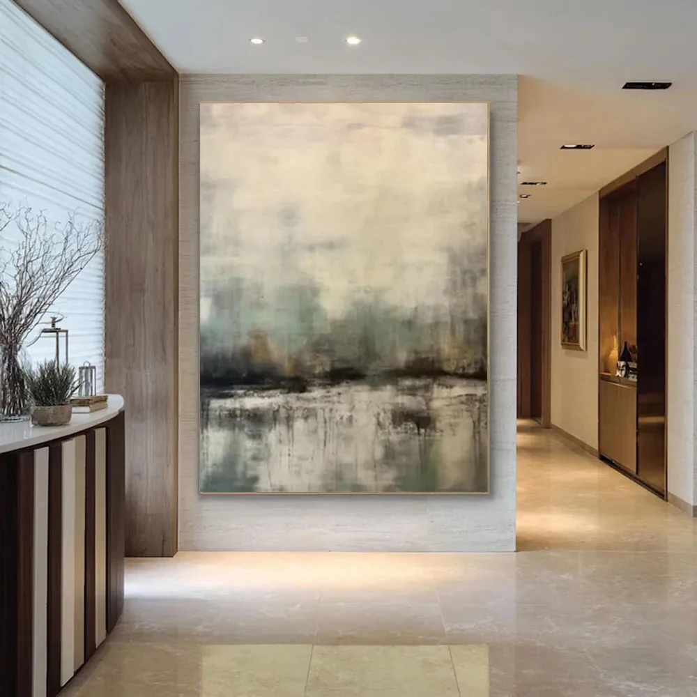 

100% Hand-Painted Modern Abstract Oil Painting On Canvas Poster Mural Wall Art Picture For Living Room Home Decor Paintings Gift