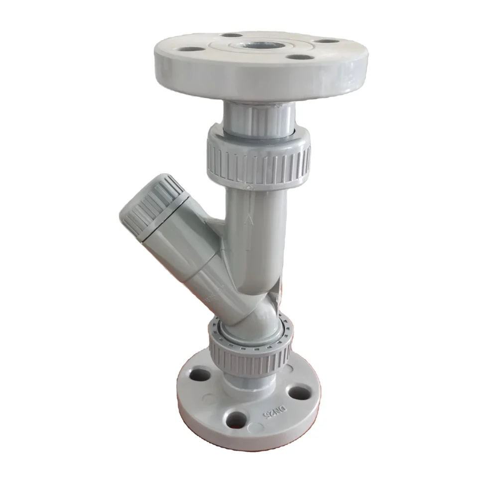 

Direct Supply CPVC Y-Type Filter Flange Connection Smooth Surface Pipe Valve with Box Packing