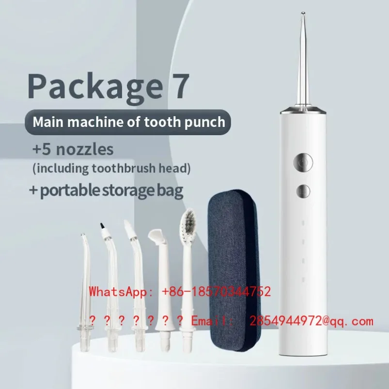 2026    English Tankless Electric Dental Flusher Portable Household Dental Cleaner