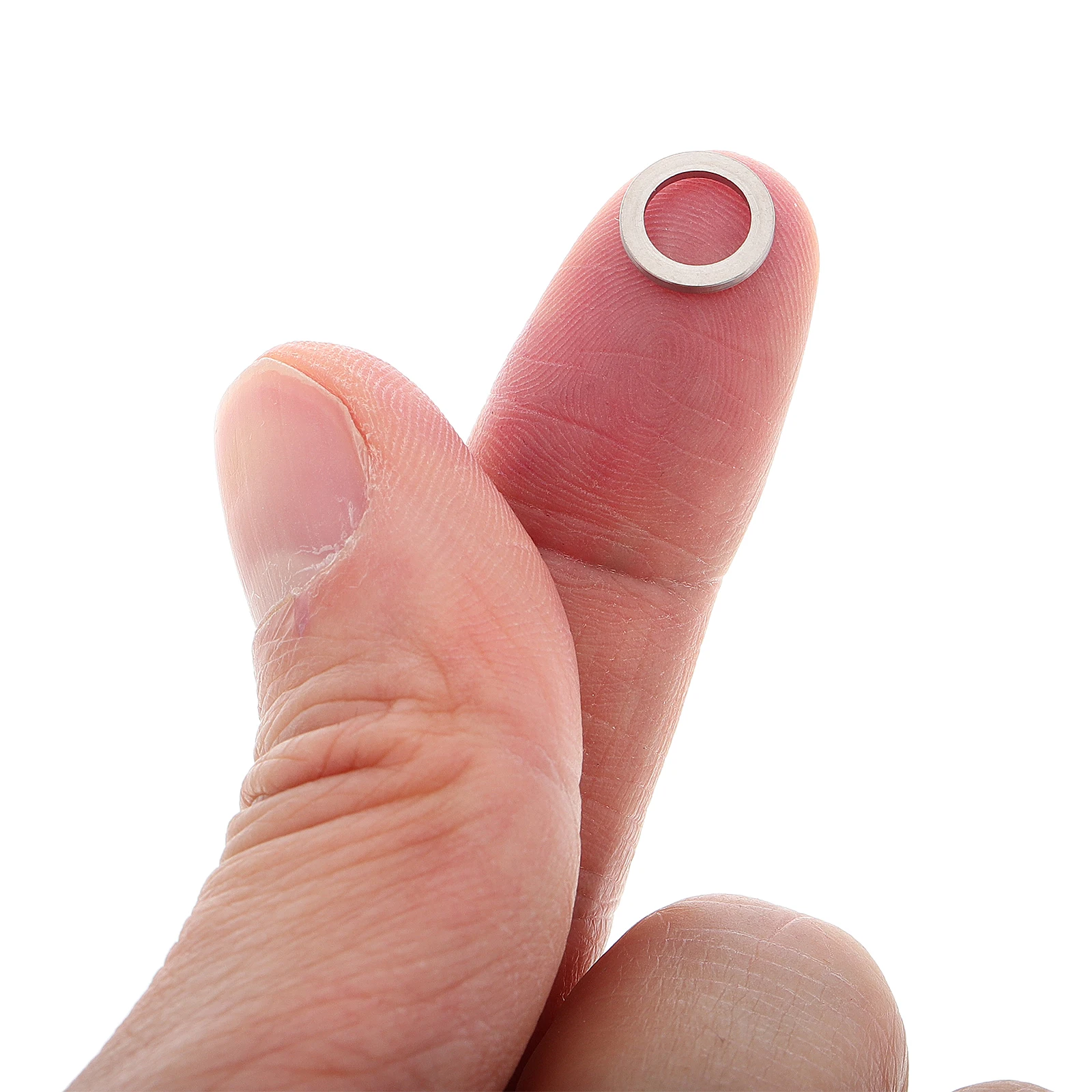 

4Pcs Long-Lasting Flat Washers for Bicycles Secure Fit Versatile Design Easy Installation Mountain Bike Parts Washers