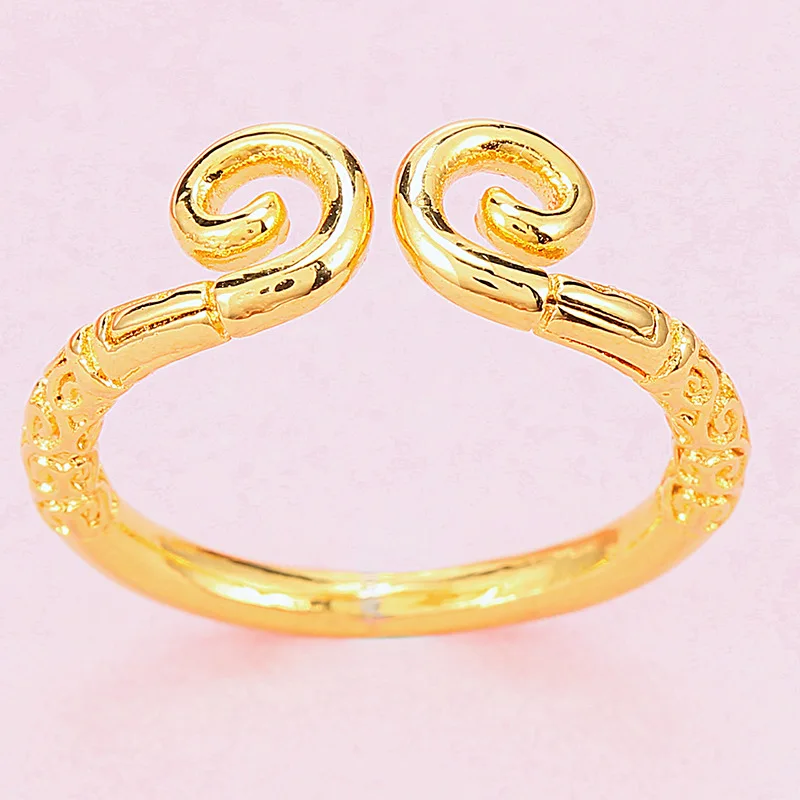 Mythical Wukong Magic Rings for Women Men Chinese Style Vintage Finger Ring Jewelry Gift Resizable