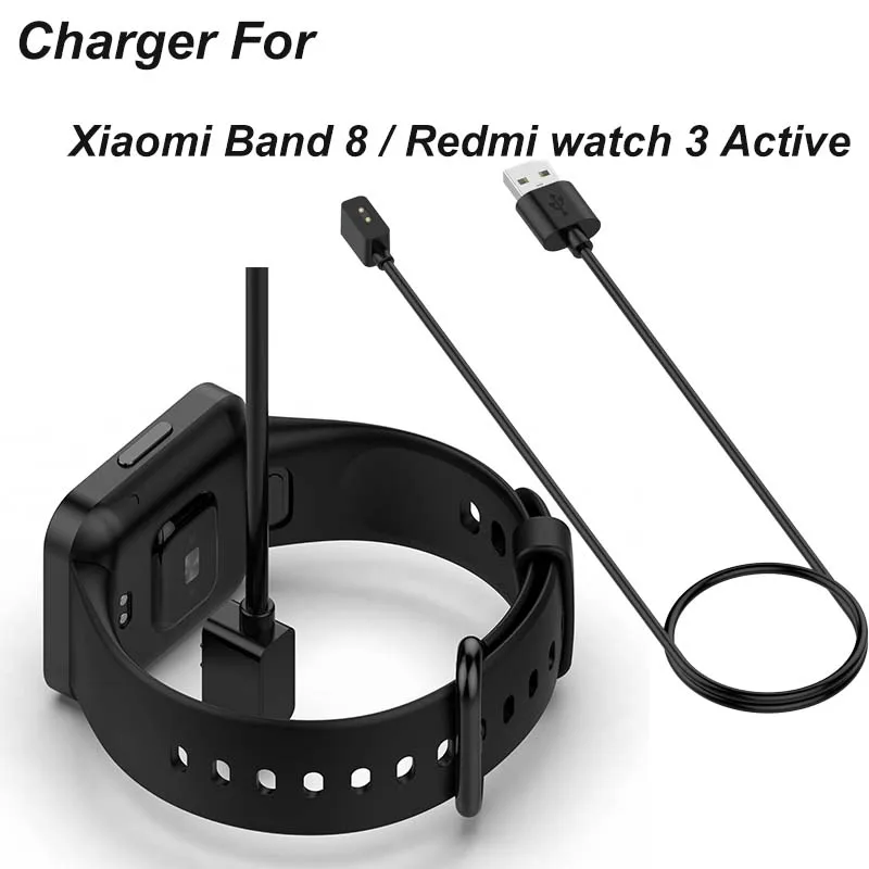 

Зарядное устройство для Xiaomi Mi Band 8, USB-кабель с магнитным разъемом для Redmi Watch 4, 3, Band 2, зарядная док-станция, адаптер для передачи данных.