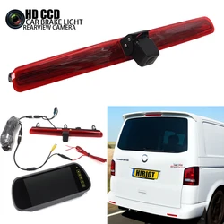 Car Third Brake Light Rear View Camera for VW Transporter T5 Tailgate 2003-2016 car brake light camera rear view Night Vision