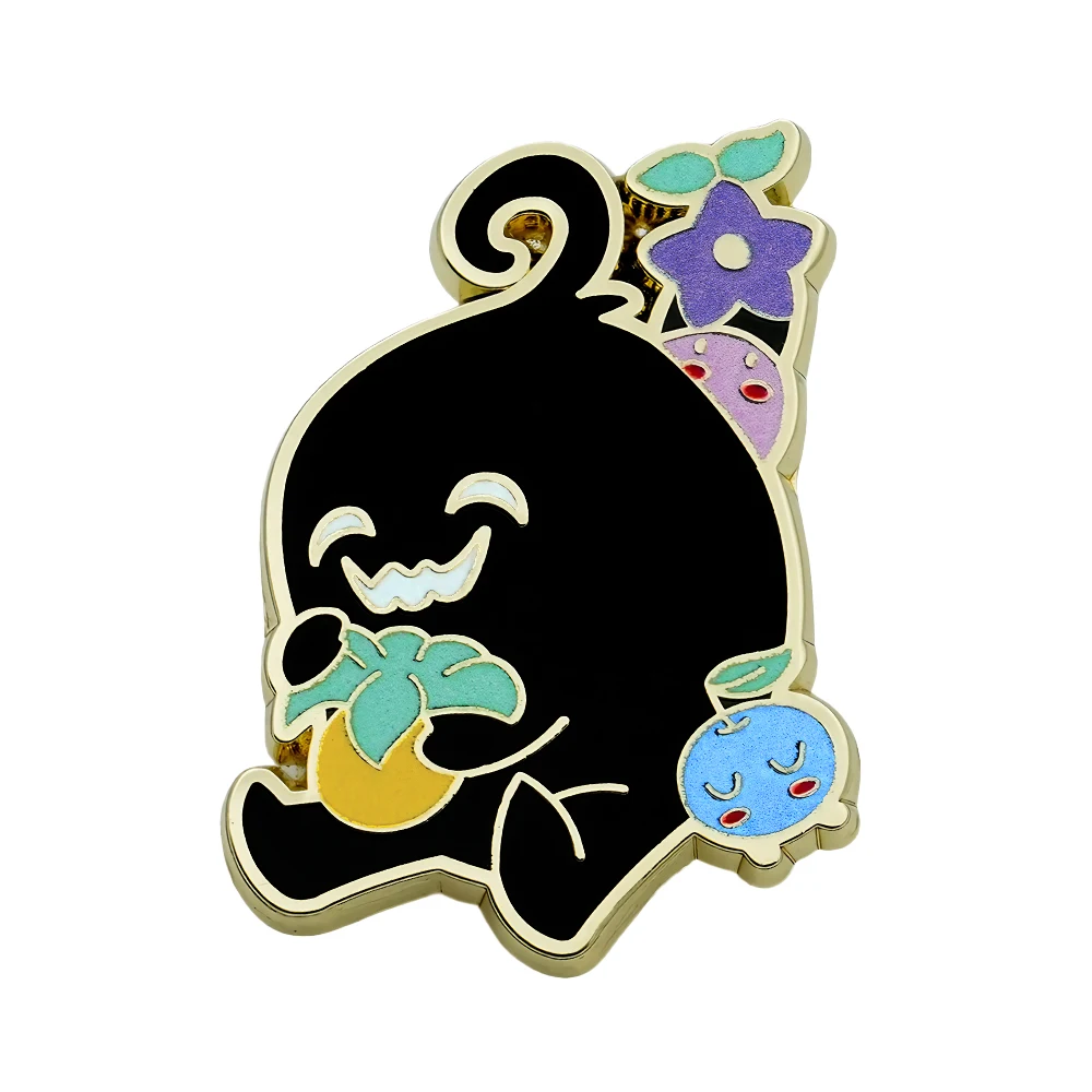 Monstro Krobus E Amigos Esmalte Pin Stardew Valley Emblema Junimo Stardrop Broche Jogo Periférico Presente Decorativo