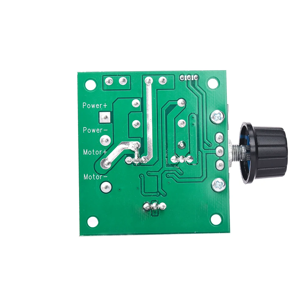 12V-40V 32V 10A Auto PWM DC Motor Speed Controller Regulator Governor With Knob Switch Volt Regulator Dimmer 400W Board Module