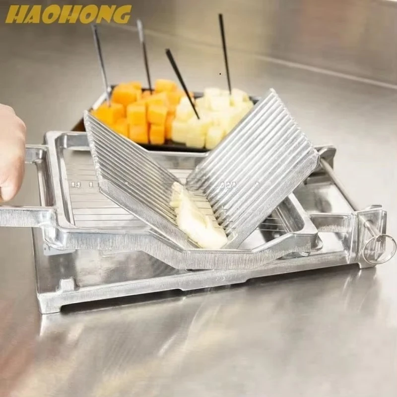 Hot Selling Commercial Aluminum Easy Cheese Cuber Cutter Slicer Stainless Steel Wire Fruit & Vegetable Machine