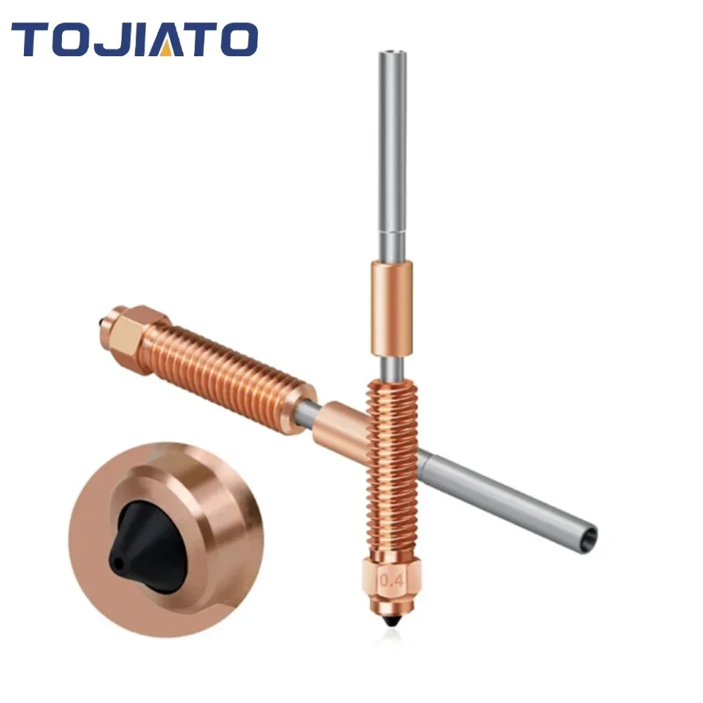 Creality K1 Max K1C Ender-3 V3 Quick-Swap Nozzle Kit Swift Installation High-Flow Printing Hotend Upgraded Bi-Metal Material