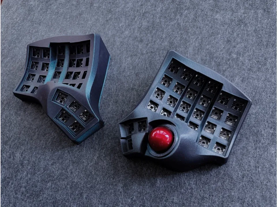 カスタムワイヤレス分割キーボードキット Charybdis MK2 パームレスト