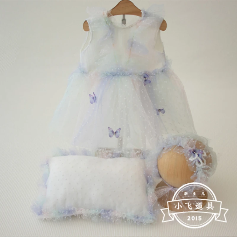 

Gradient candy gauze skirt fluffy gauze skirt for girls and babies stylish set new born photography props 신생아사진 신생아촬영