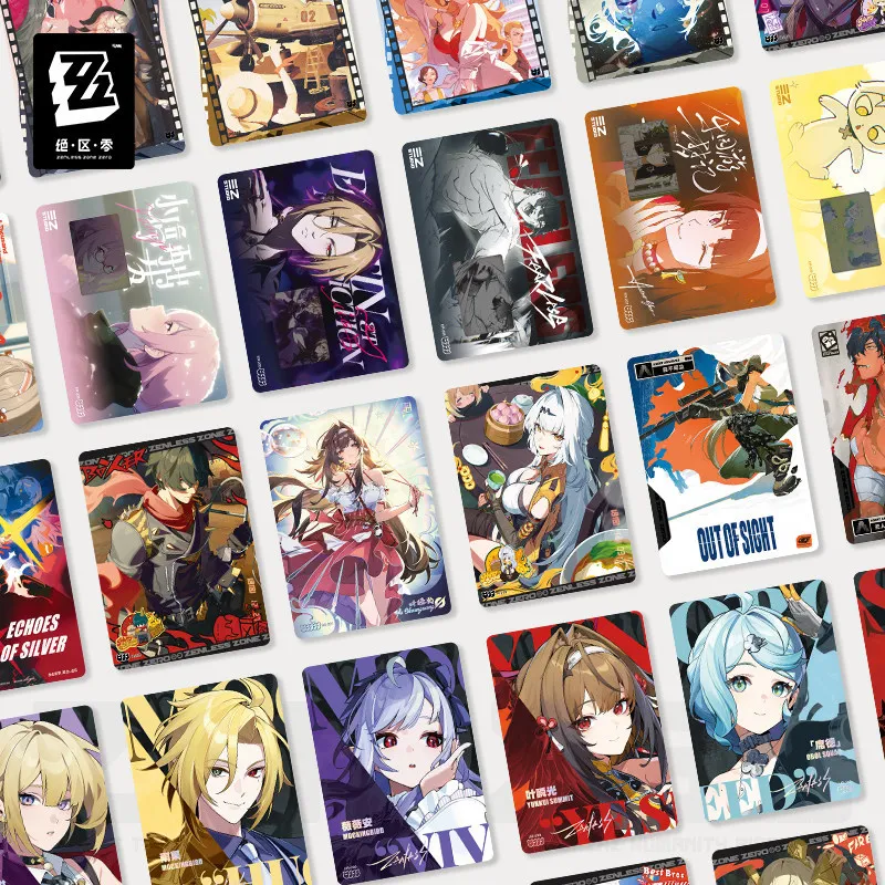 Zenless Zone Zero Original Collectible Cards V2 Midsummer Dream Anime Collection Acg Cards Nicole Anby 3z Cards Toy Xmas Gift
