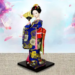 Japońska lalka gejsza Kimono japońska restauracja japońska humanoidalna restauracja salon tawerna dekoracja stołowa