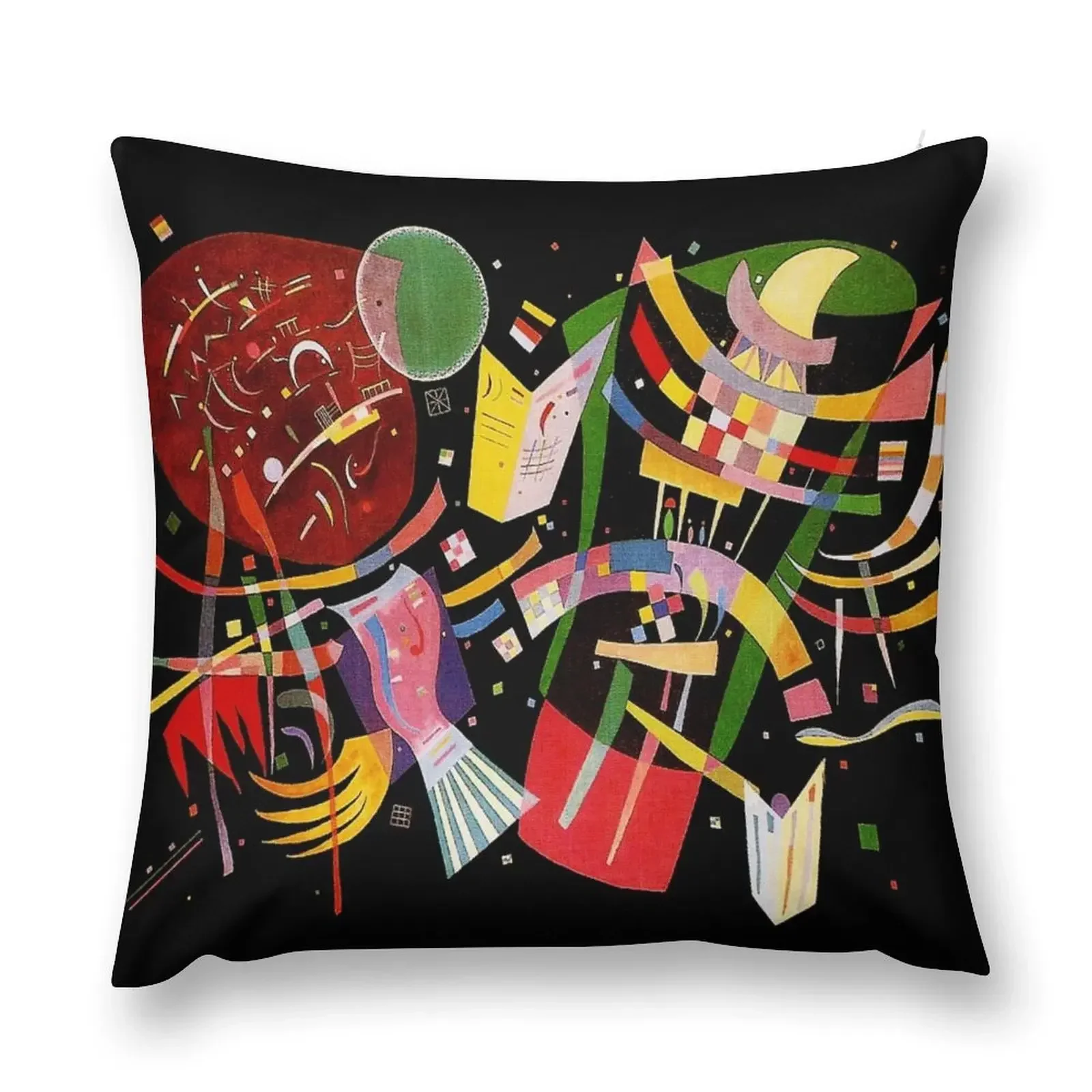 

Wassily Kandinsky Composition X Kandinsky Colorful Free Forms Throw Pillow autumn pillowcase Christmas Covers pillow