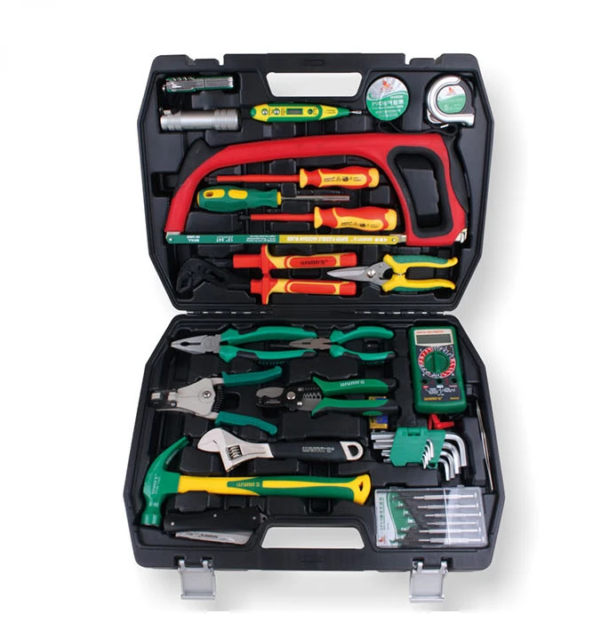 High quality 46pcs Professional Insulated Electric power special tool sets for electrician