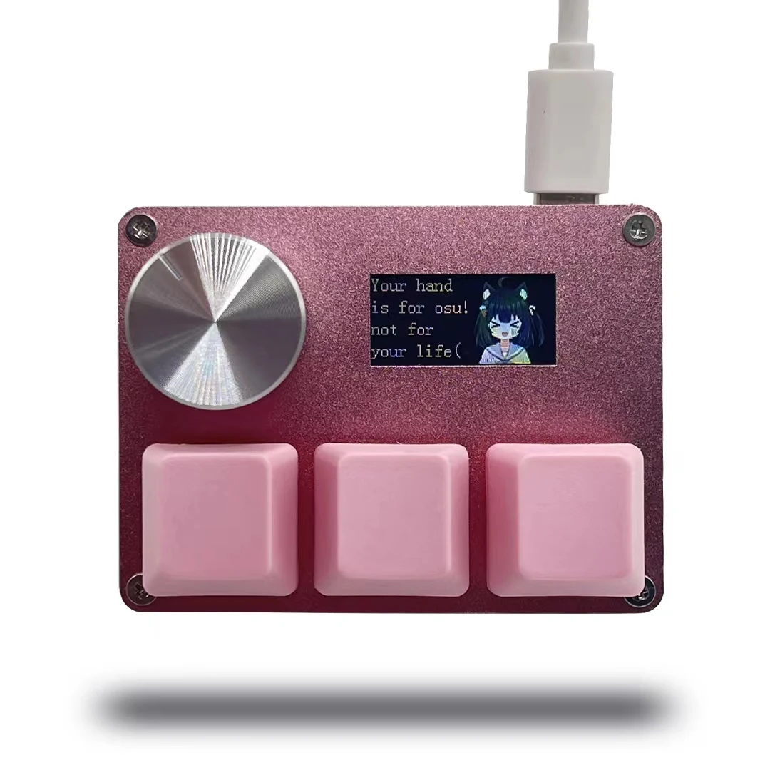 SayoDevice Rapid Trigger Magnetische Schalter RGB Musik Spiel Tastatur Lautstärkeregler Für O3C DJMAX SDVX Geometrie Dash Büro Tastatur