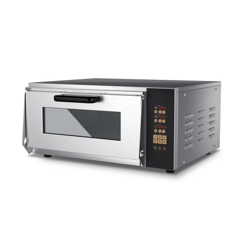 Electric Oven Commercial Large Capacity Baking Pizza Egg Tart Baking Cake Intelligent Control Panel Two Layer Oven
