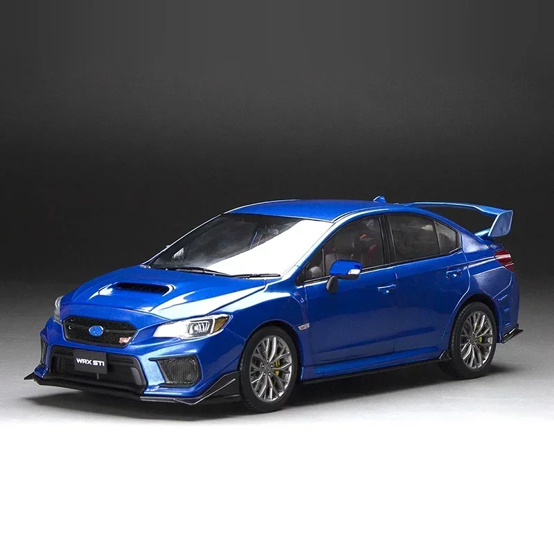 

Subaru WRX Sti 2018, масштаб 1:18, имитация сплава, модель автомобиля, литая под давлением игрушка, коллекционный орнамент