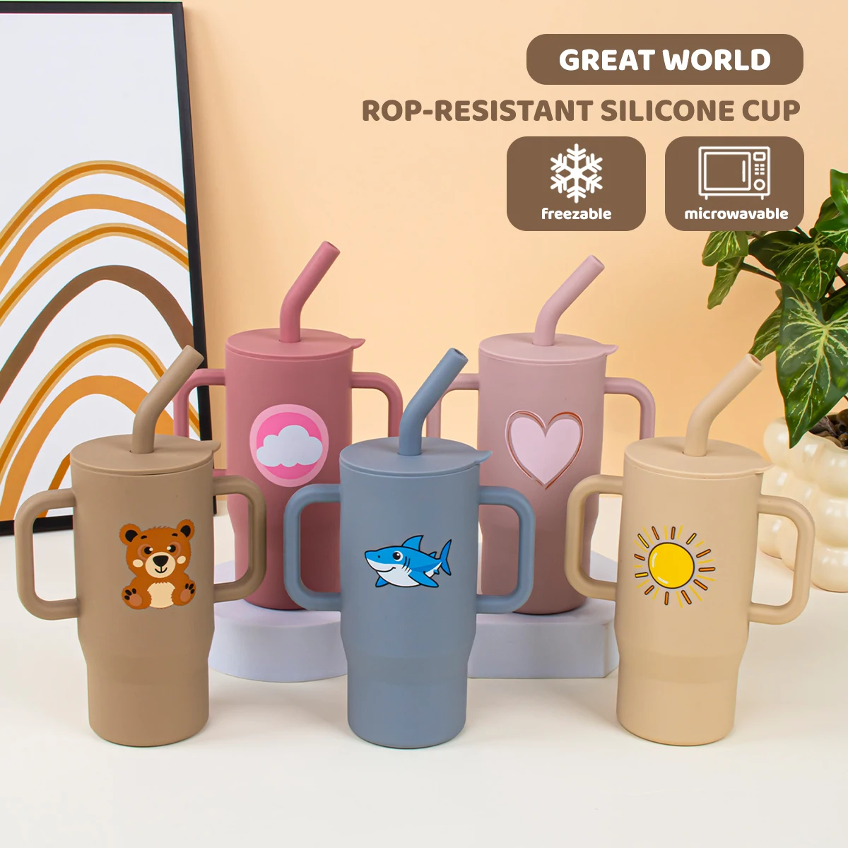Copo de Aprendizagem de Silico - Training Cup Straw avaliação e preço