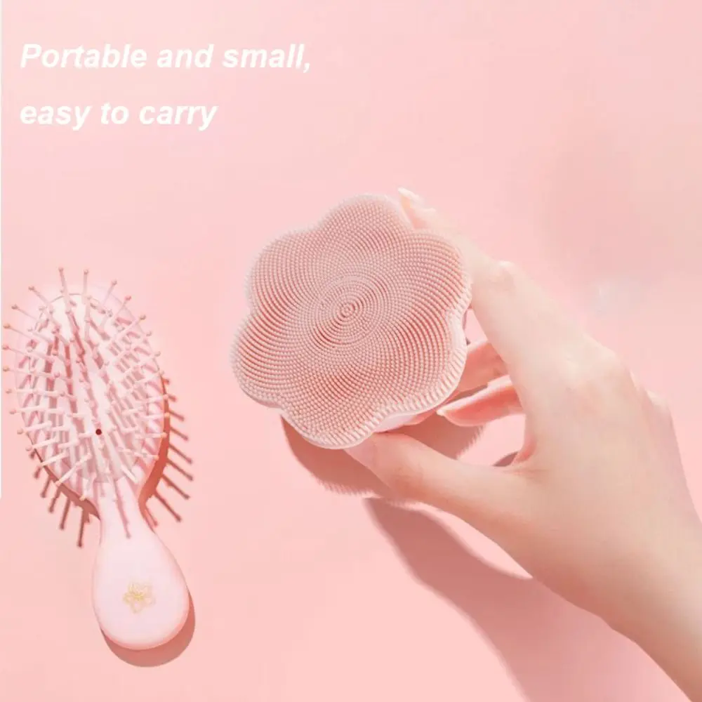 Brosse de nettoyage du visage en silicone, mini outil de soin de la peau, massage manuel doux, nouveau