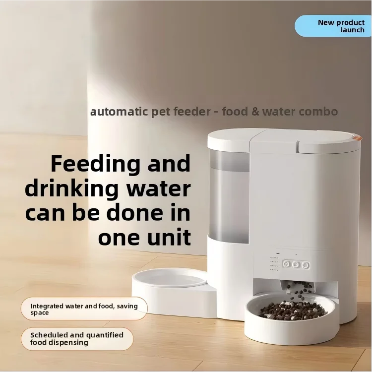 Oem Odm Automatic Pet Feeder Custom Logo Abs Material for Cats Dogs Factory Wholesale Business