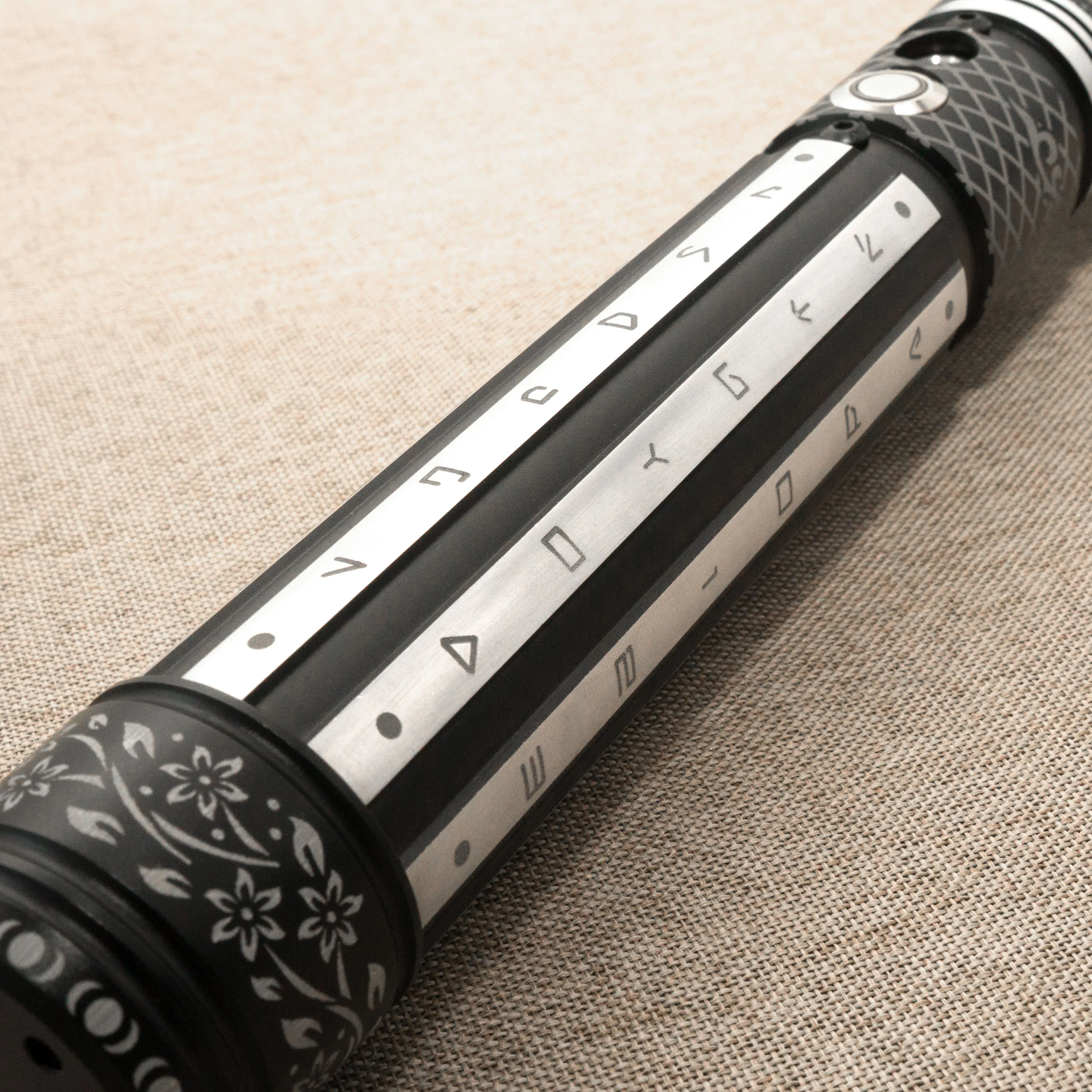 Sable de luz Neopixel Jedi, espada láser, empuñadura de Metal, duelo pesado, sensible, suave, cambio infinito, golpe, sonido, sable de luz