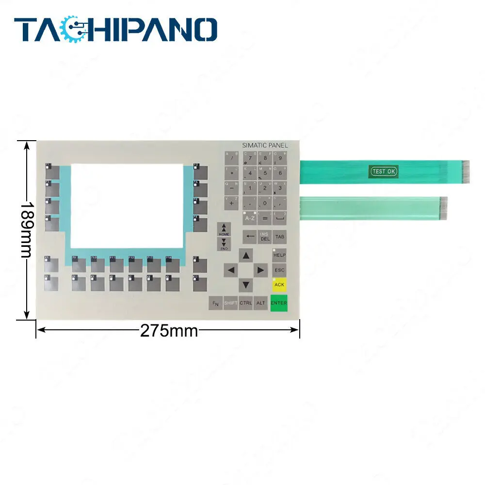 6AV6542-0CA10-0AX0 Membrane Keypad Keyboard for 6AV6 542-0CA10-0AX0 OP270-6