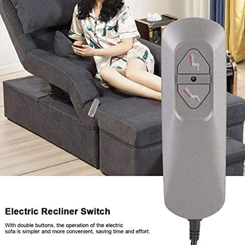 1 Piece Chair Lift/Electric Sofa Manual Controller Sofa Recliner Adjustment Remote Double Button