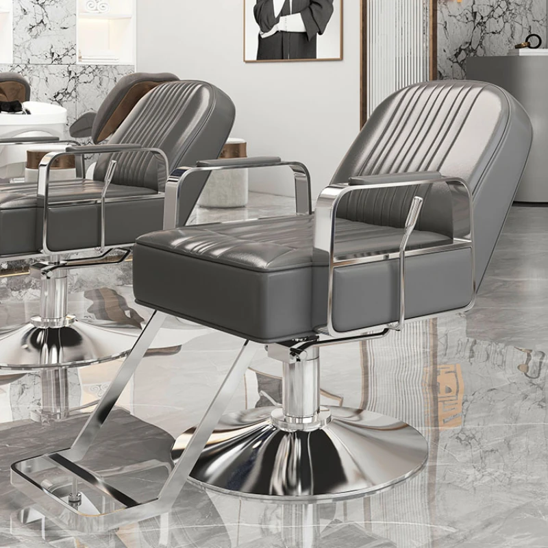 Rotating Chairs Aesthetic Barber Hair Salon Hairdressing Offer Chair Wheels Barbershop Chaise Coiffure Barbars Beauty Silla