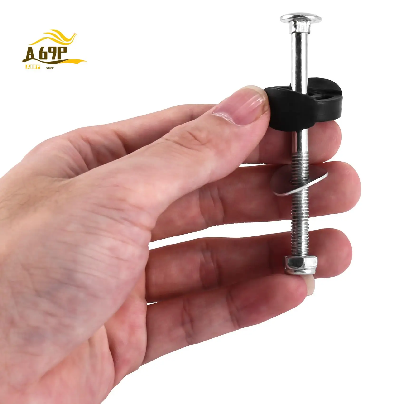 A69P-Trampoline Screws Kits, 12Pcs Galvanized Steel Trampoline Screws Fixing Accessories For Trampoline Assembly Replacement