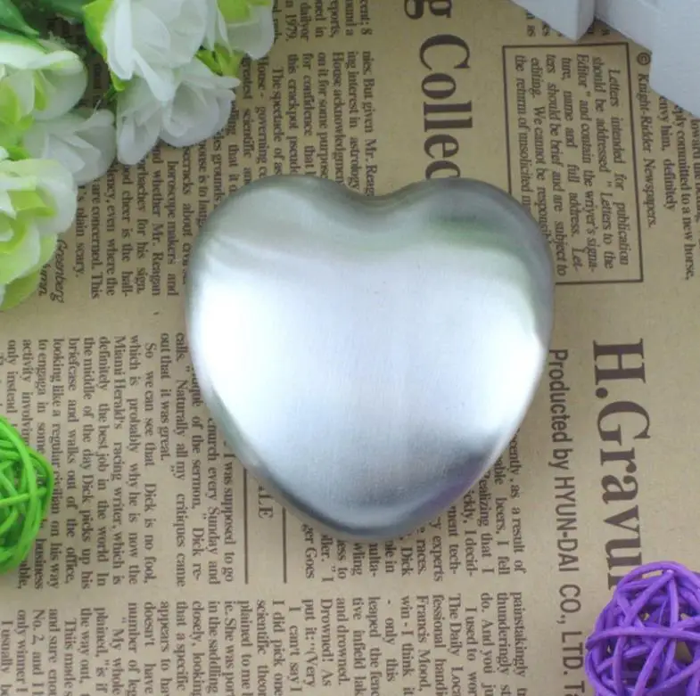 

Stainless Steel Soap Heart Shaped Odor Smell Remover Magic Soap Hand Washing Skin Care Eliminating Odor Bathroom Tool ni32