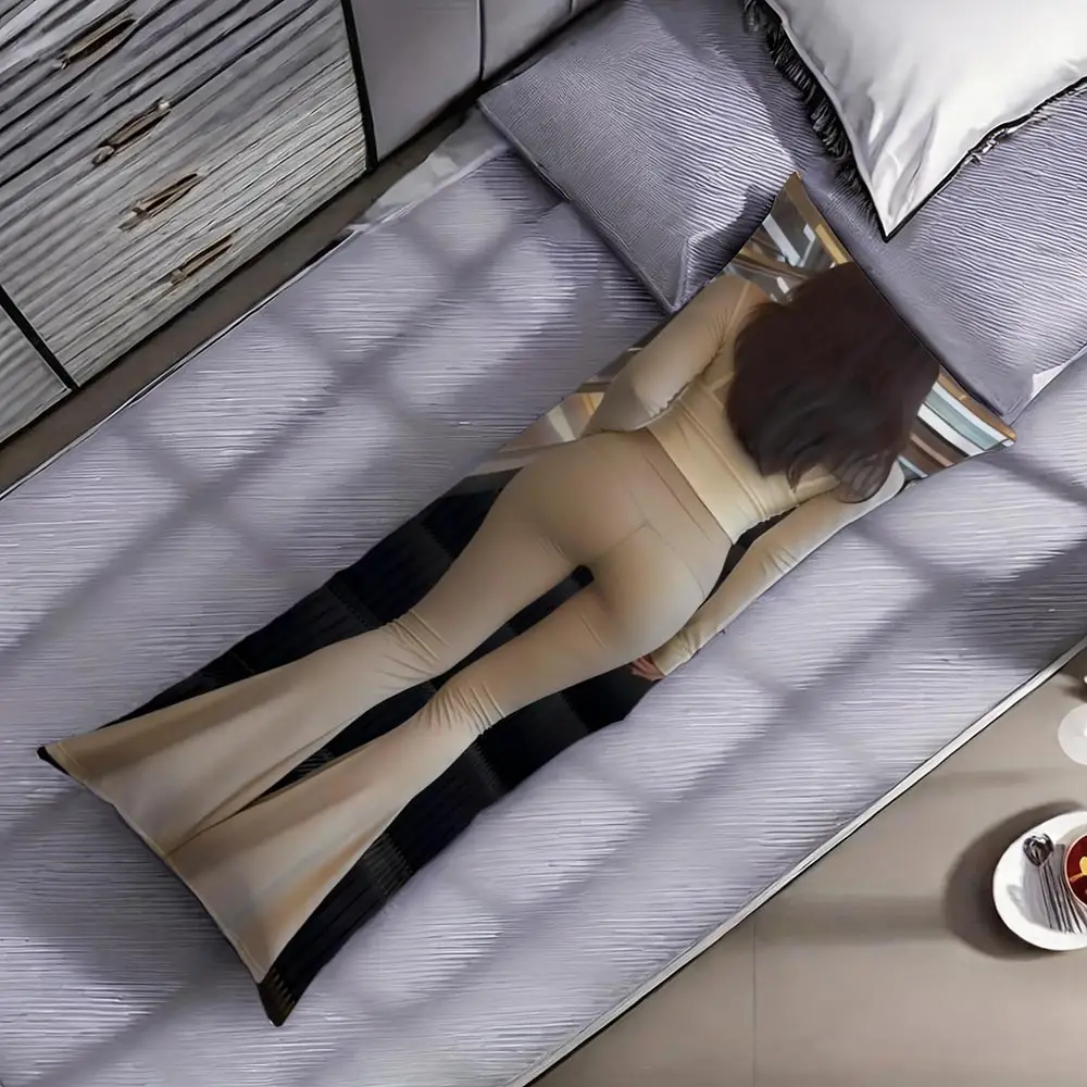1pc Custom Pattern Long Full Body Pillow Soft Support Cushion For Pregnant Women Comfortable Peaceful Deep Sleep Body Pillow
