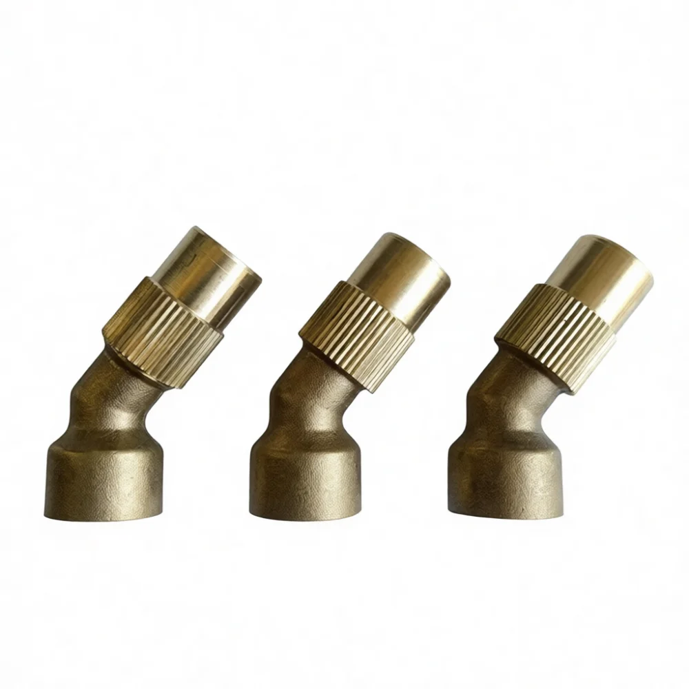 Copper High Pressure Atomizing Nozzle Adjustable Spray Head For Pesticide Sprayer Farm Irrigation Gardening Planting Tools Kit