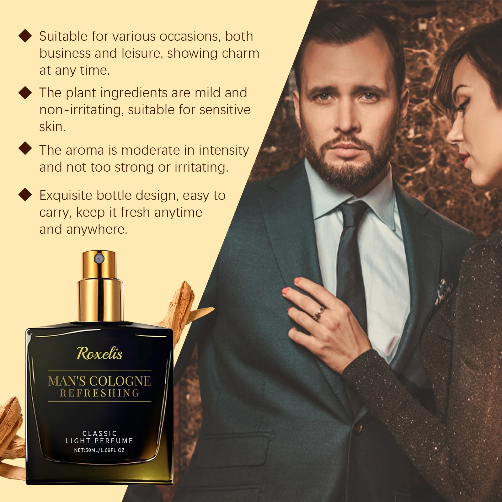 Herren Eau De Toilette Cologne Mit Holziger Duftnote Und Pheromon_voghion.com