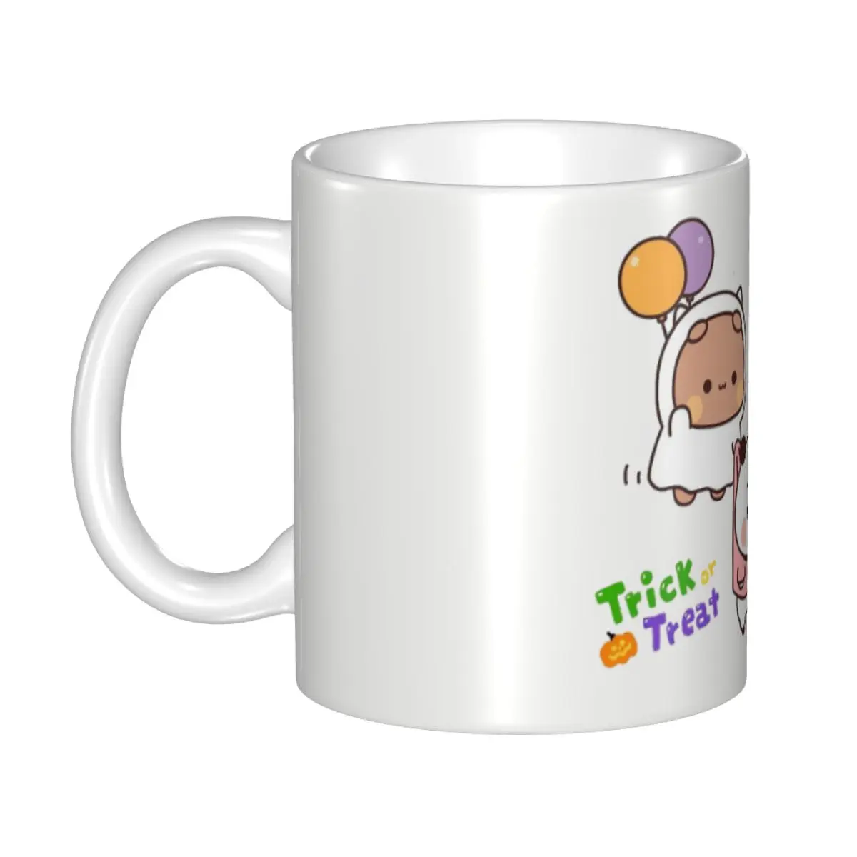Customized DIY Bubu And Dudu Trick Or Treat Ceramic Mug Coffee Cup Creative Gift