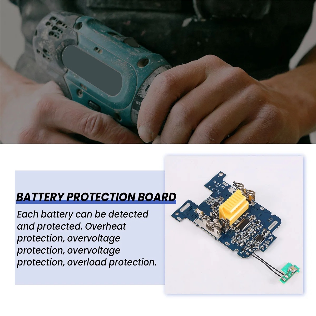 BL1830 Li-Ion Battery BMS PCB Charging Protection Board for Makita 18V Power Tool BL1815 Bl1850 BL1860 LXT400