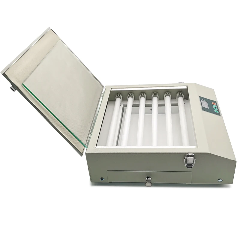 Mini UV Plate Making LED Exposure Unit 260x210mm Pad Printing Hot Foil Stamping PCB Screen Printer Curing