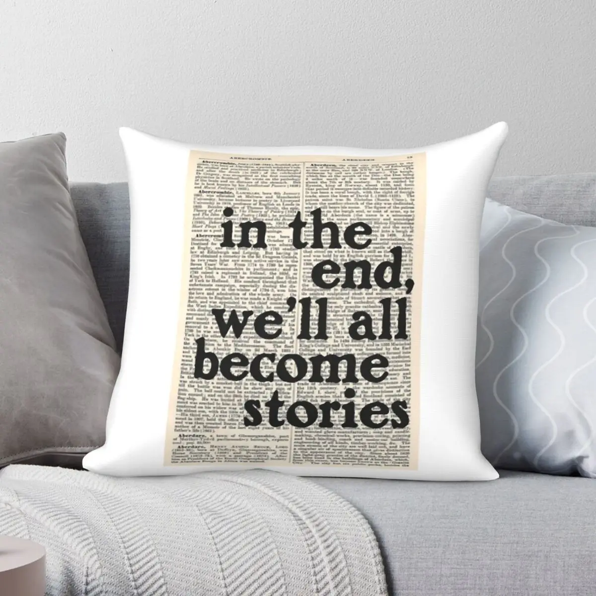 Perks Of Being A Wallflower Square Pillowcase Polyester Linen Velvet Printed Zip Decor Room Cushion Cover 45x45