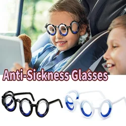 Car Anti-Vertigo Glasses Without Lens Motion Sickness Glasses Detachable Sports Glasses Anti-Nausea Eyewear for Old Adults Child