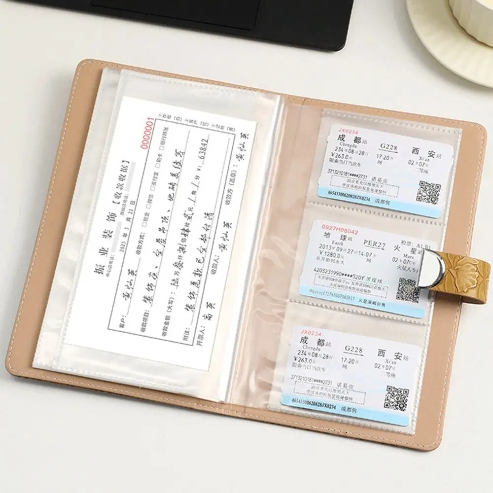 

100% конверты из искусственной кожи, экономия денег, водонепроницаемая папка с тиснением цветов, большая емкость с паролем