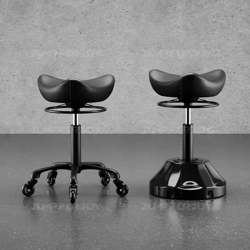 Beauty Stool Saddle Chair Rotating Lifting Big Job Chair Tattoo Master Chair Barber Shop Hair Big Job Stool Pulley Stool