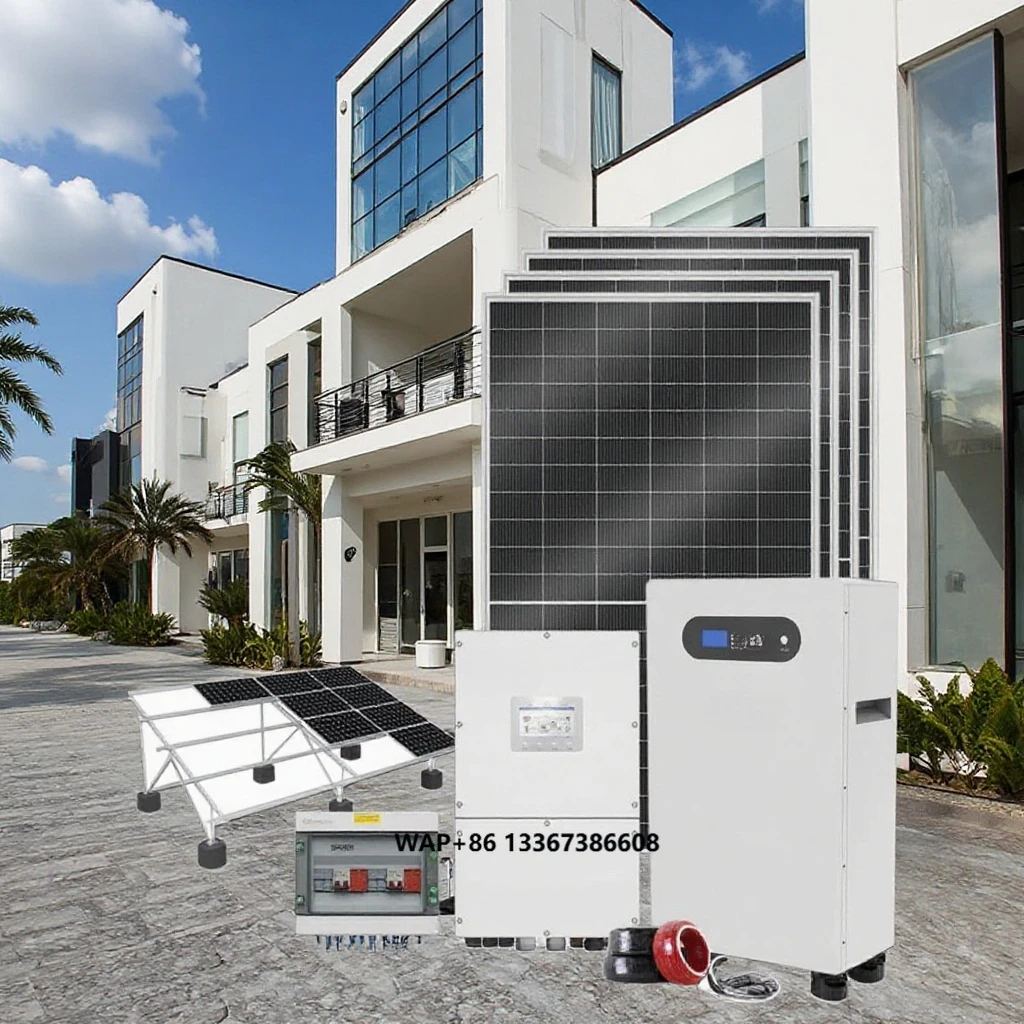 Home Solar Power System Package 5KW 10KW 15KW 20KW All in One Home Solar Panel System