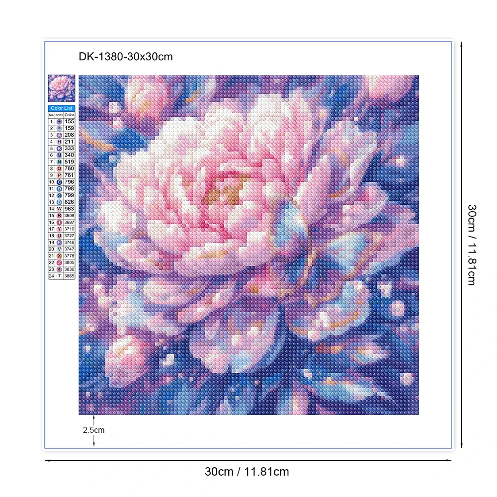 Kit di pittura diamante fiore farfalla da sogno 5D fai da te mosaico ricamo arte decorazione della casa regalo puzzle con strass rotondo completo