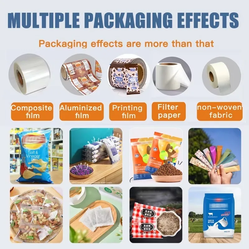 Rice Bag Filling And Sealing Packing Packaging Machine 1kg 2kg 5kg Automatic