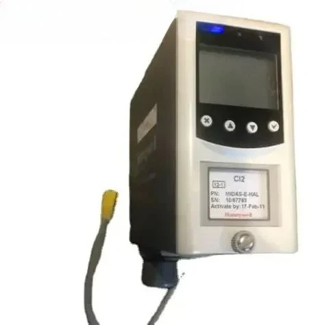 DETECTOR DE GAS MIDAS T-001 con CARTUCHO DE SENSOR MIDAS E-02X O2 CL2