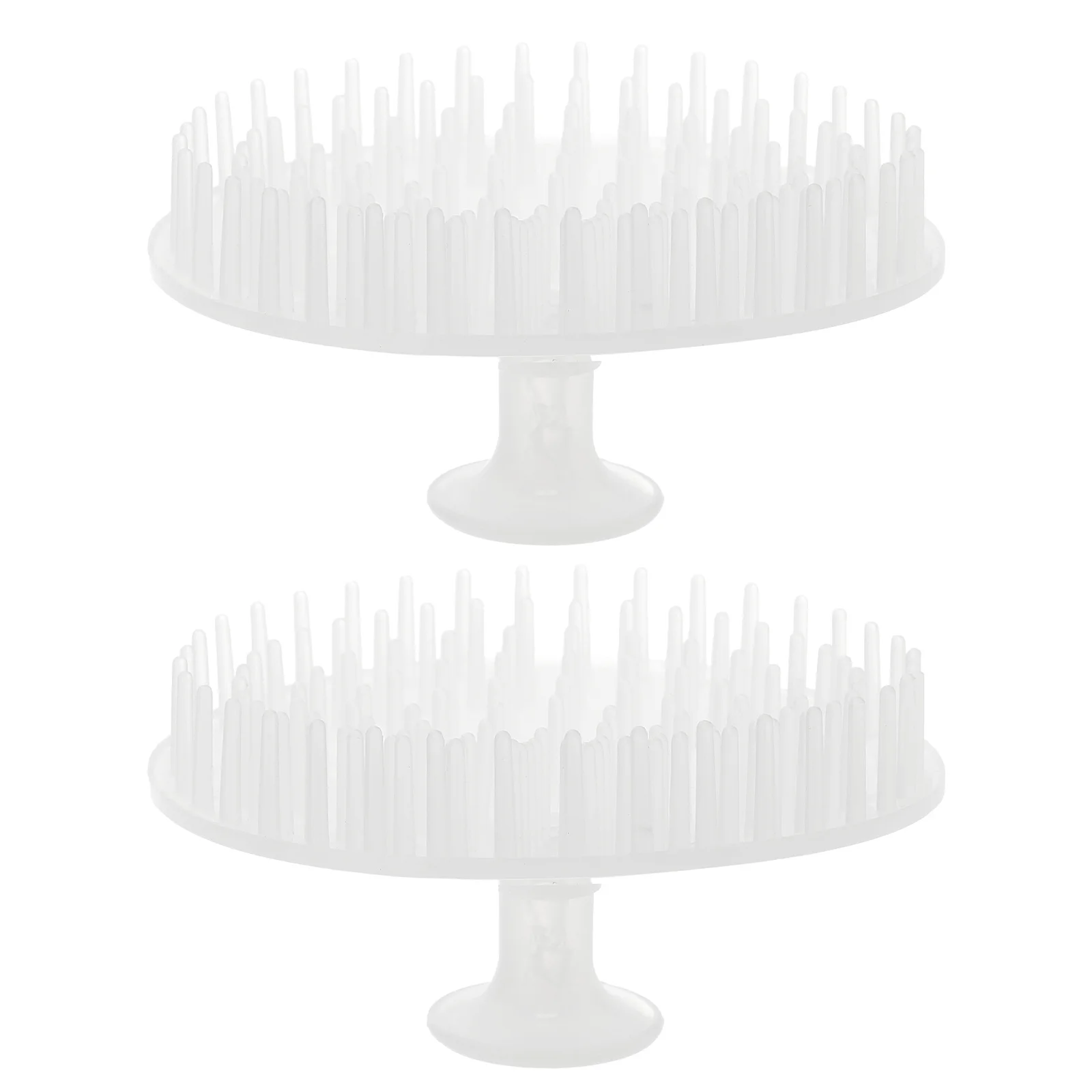 

2pcs Handheld Shampoo Brush For Women Hair Scalp Massager Water-Resistant Bathing Cleaning Tool Shower Hair Brush Portable Deep